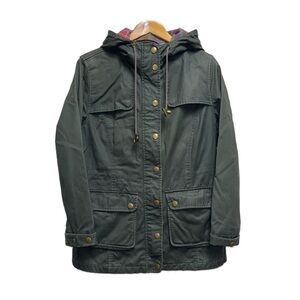 Vintage Jack Wills Jacket - Olive Green Womens UK Size 10 / US 6